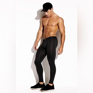 Charlie by Matthew Zink Light Fitness Tight Black Men’s Size Medium